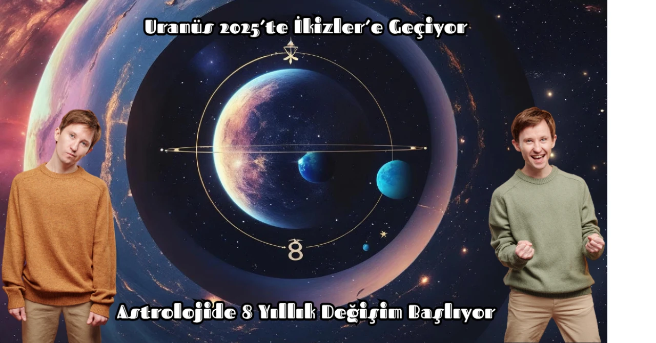 Uranüs 2025’te İkizler’e Geçiyor: Astrolojide 8 Yıllık Değişim Başlıyor