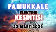 Pamukkale'de Elektrik Kesintisi! 22 Mart'ta 11 Mahalle Karanlık