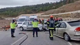Çameli-Denizli Yolunda Feci Kaza! Yaralılar Var