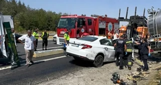 TEM Otoyolu Çorlu Mevkiinde Feci Kaza: 5 Kişi Hayatını Kaybetti