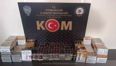 Efeler'de Kaçakçılık Operasyonu: Binlerce Makaron Ele Geçirildi!