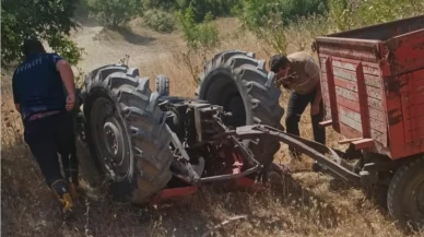 Edirne Uzunköprü'de Traktör Kazası Sürücü Hayatını Kaybetti