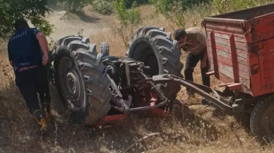 Edirne Uzunköprü'de Traktör Kazası Sürücü Hayatını Kaybetti