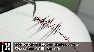 SON DAKİKA: Ege Denizi'nde Deprem! Yunanistan 3.5 ile Sarsıldı