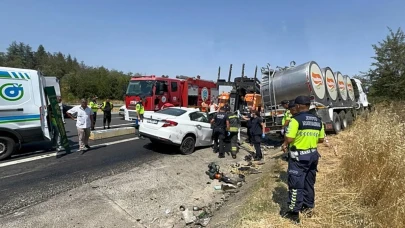 TEM Otoyolu Çorlu Mevkiinde Feci Kaza: 5 Kişi Hayatını Kaybetti