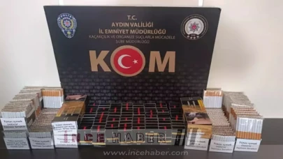 Efeler'de Kaçakçılık Operasyonu: Binlerce Makaron Ele Geçirildi!