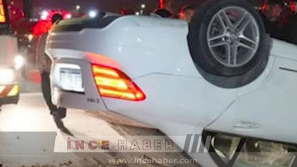Denizli'de Hız Tutkusu Felaketle Bitti: Lüks Otomobil Kağıt Gibi Ezildi!