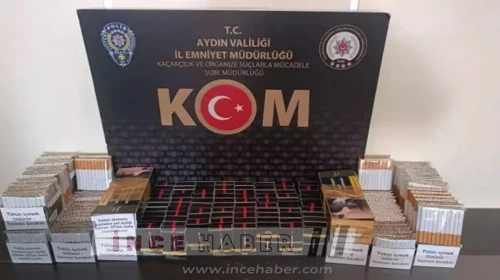 Efeler'de Kaçakçılık Operasyonu: Binlerce Makaron Ele Geçirildi!