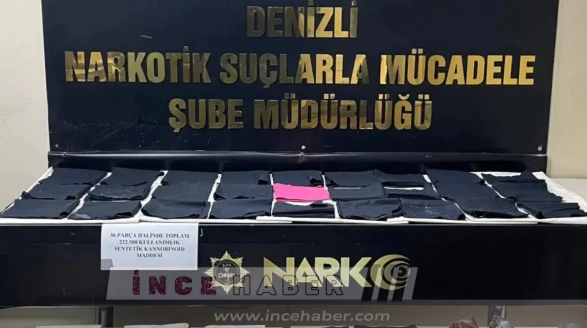 Denizli'de Dev Narkotik Baskını! Binlerce Zehirli Kağıdın Sırrı