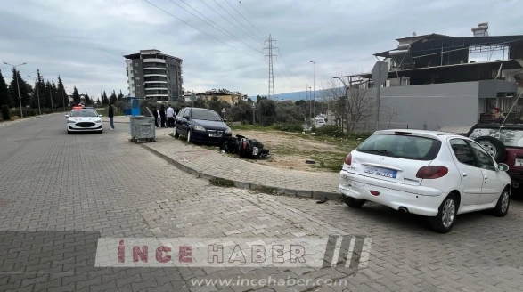 Nazilli’de Bayram Zehir Oldu! Korkutan Motosiklet Kazası