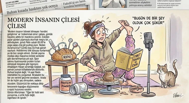 Modern İnsanın "Bugün de Bir Şey Olduk Çok Şükür" Çilesi