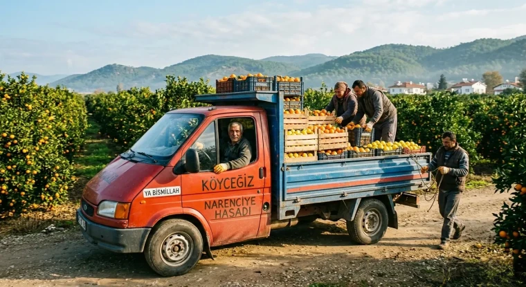 Köyceğiz’de Turuncu Alarm  Motoru ve Kamyonet Senfonisi