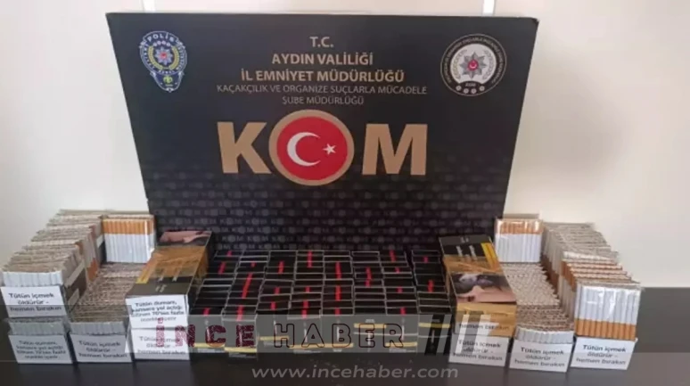 Efeler'de Kaçakçılık Operasyonu: Binlerce Makaron Ele Geçirildi!