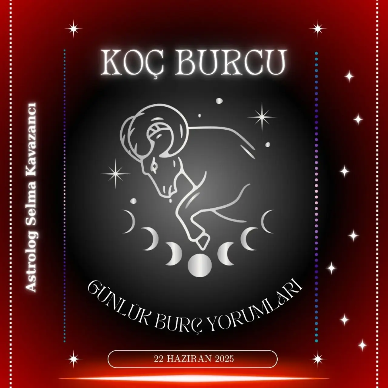 Koç Burcu Günlük Burç Yorumu – 22 Haziran 2025