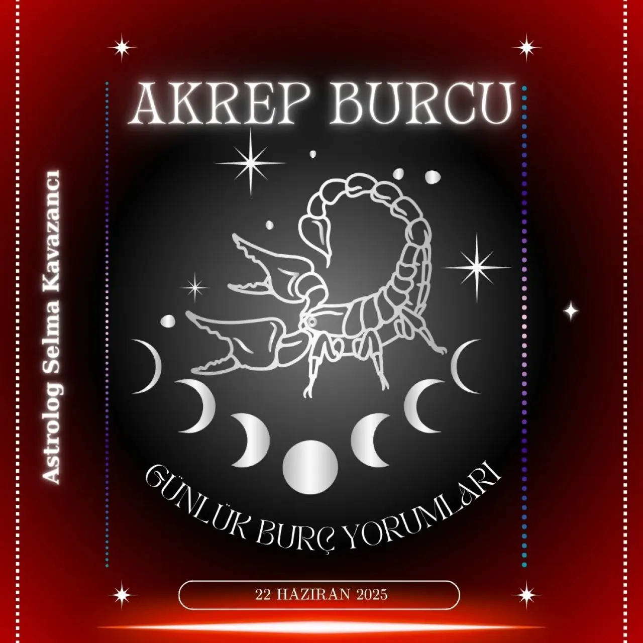 ♏ Akrep Burcu Günlük Burç Yorumu – 22 Haziran 2025